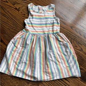 Cat & Jack Multicolor Striped Casual Dress